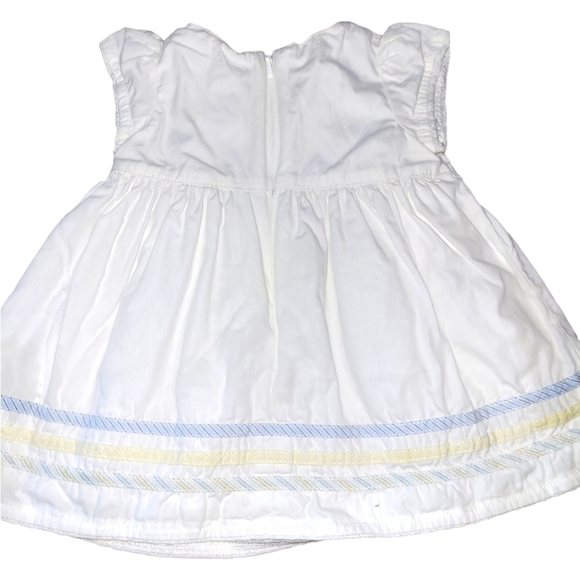 Gymboree 2003 White 100% Cotton Baby Girls Dress O-3 months - Picture 2 of 5